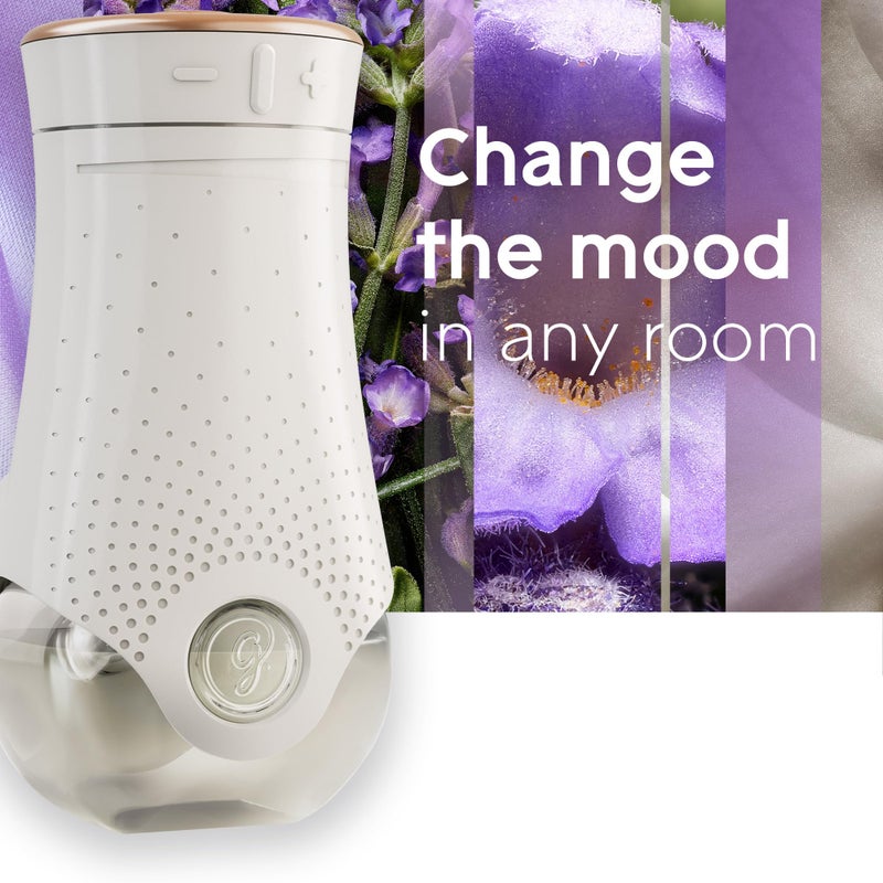 Glade عبوات إعادة تعبئة معطر الهواء من غليد، معطرة وزيوت أساسية للمنزل والحمام، لافندر وفانيليا، 3.35 أونصة سائلة، 5 قطع - Image 2